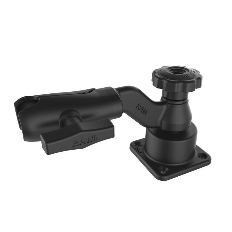 RAM Horizontal 6" Swing Arm Mount with Swivel Socket Arm (RAM-109HS-4U) (sku 55110) - BuyBits Ltd UK