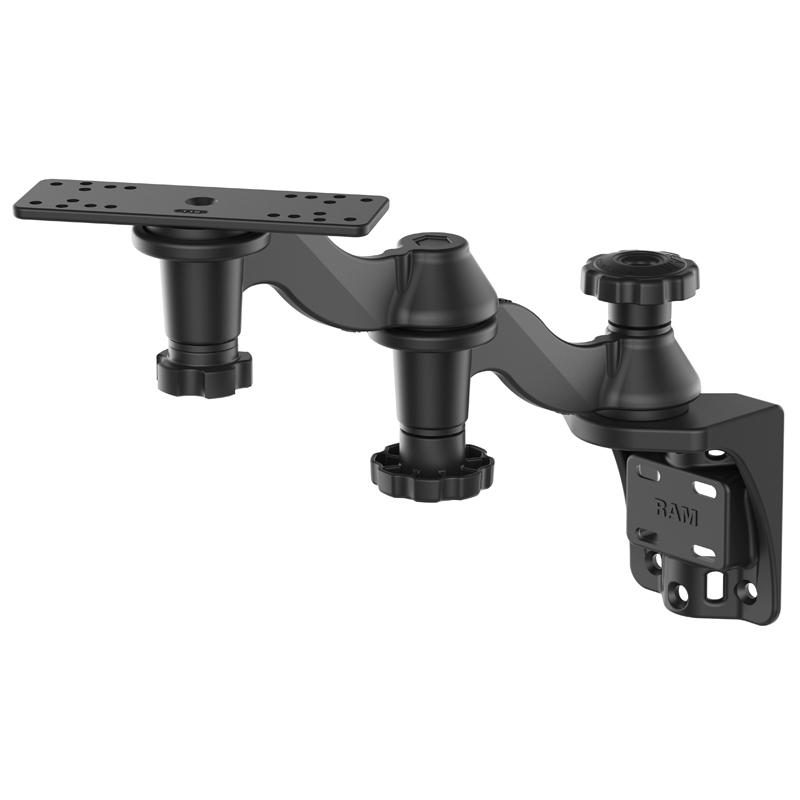 RAM Vertical 12" Swing Arm Mount for Fishfinders &amp; Plotters (RAM-109V-1U) (sku 54806) - BuyBits Ltd UK