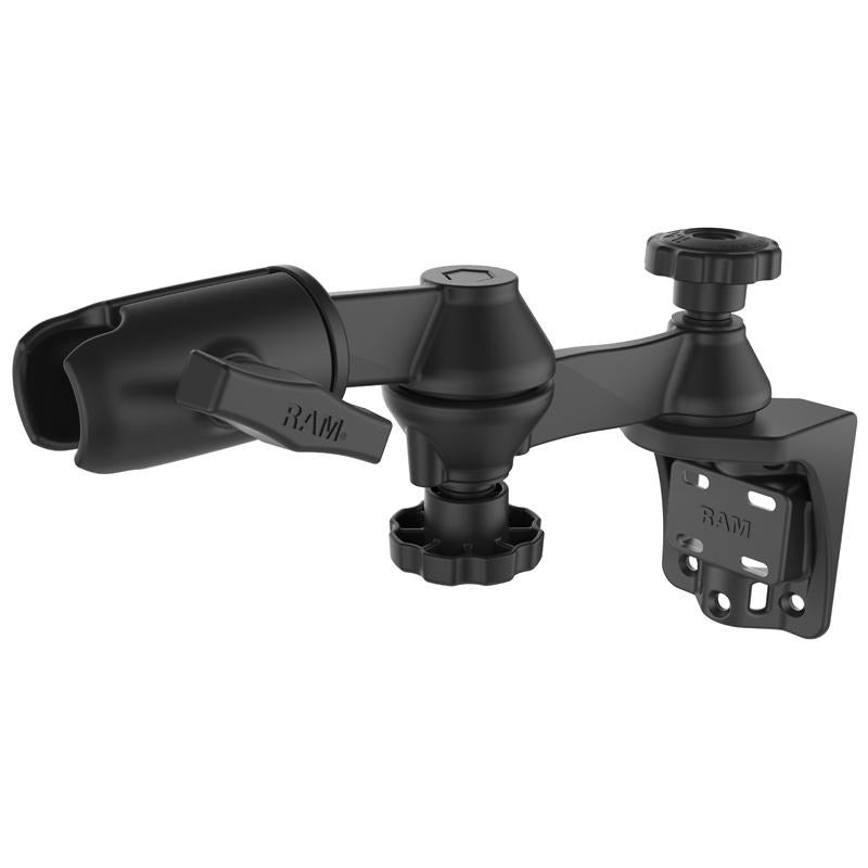 RAM Vertical 12" Swing Arm Mount with Swivel Socket Arm (RAM-109VS-5NBU) (sku 55063) - BuyBits Ltd UK