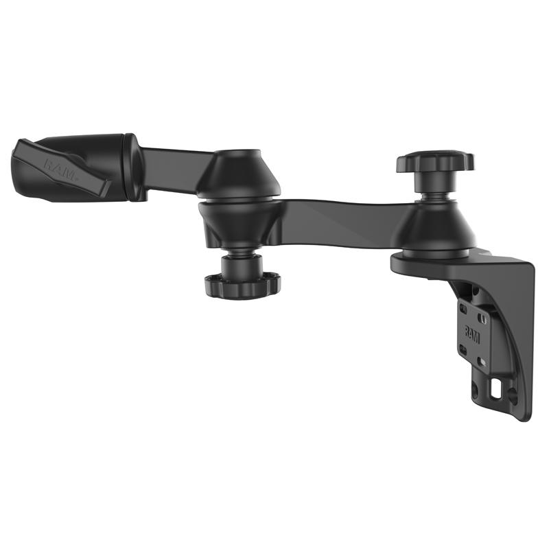 RAM Vertical 12" Swing Arm Mount with Swivel Socket Arm (RAM-109VS-5NBU) (sku 55063) - BuyBits Ltd UK