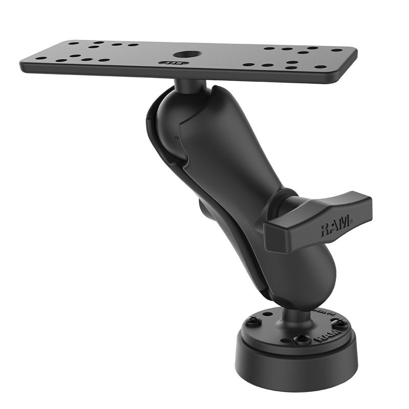 RAM Drill-Down Marine Electronic Mount with Cable Manager (RAM-111-403U) (sku 54805) - BuyBits Ltd UK