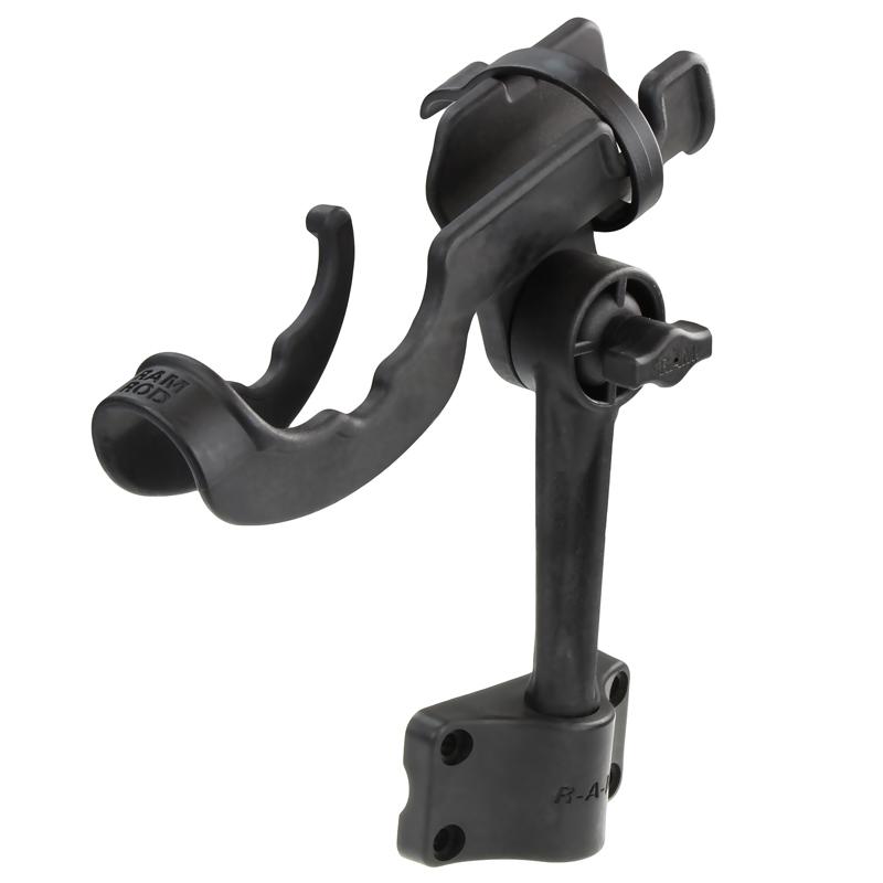RAM Fishing Rod Holder with Bulkhead Mounting Base (RAM-114-BU) (sku 54662) - BuyBits Ltd UK