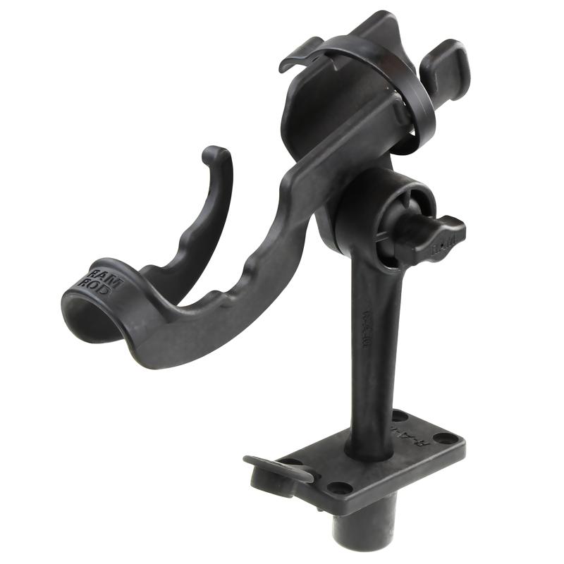 RAM Fishing Rod Holder with Flush Mounting Base (RAM-114-FU) (sku 54663) - BuyBits Ltd UK