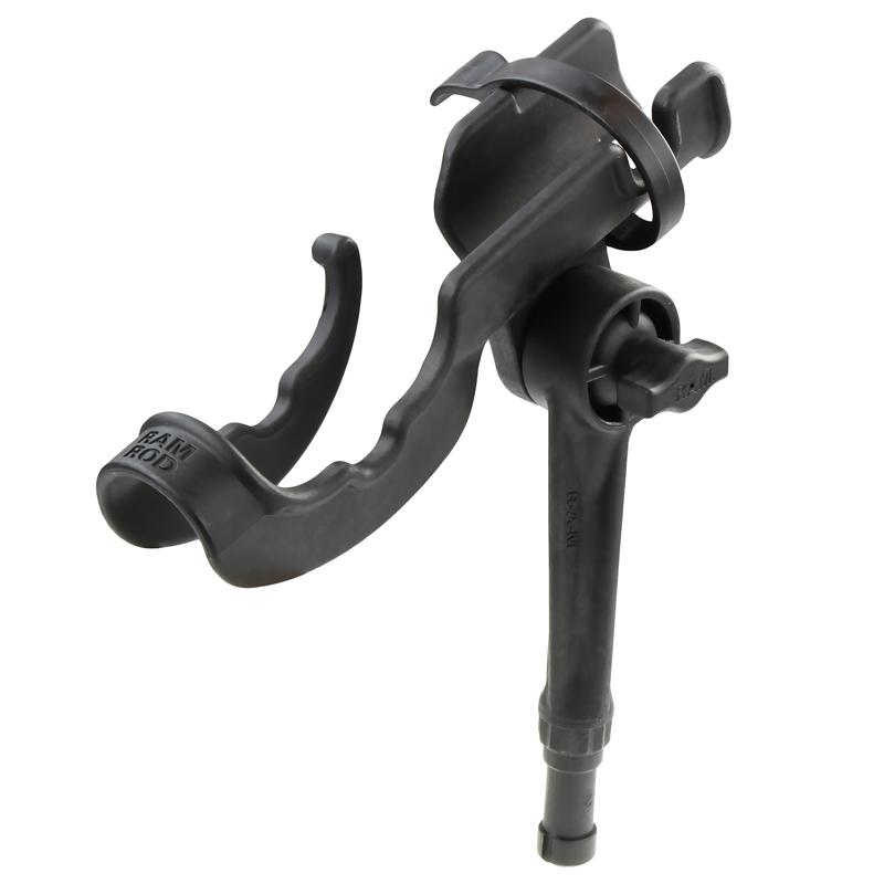 RAM ROD Fishing Rod Holder with 6" Spline Post (RAM-114-NBU) (sku 53871) - BuyBits Ltd UK
