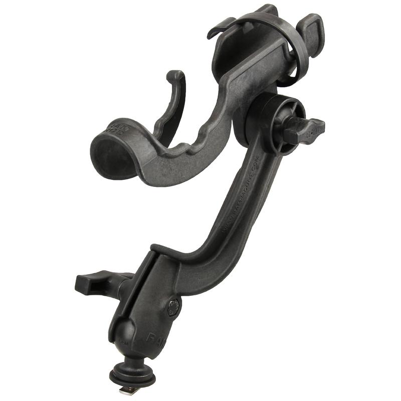 RAM ROD Fishing Rod Holder with Revolution RAM Track Ball Mount (RAM-114-RB-TRA1U) (sku 53764) - BuyBits Ltd UK