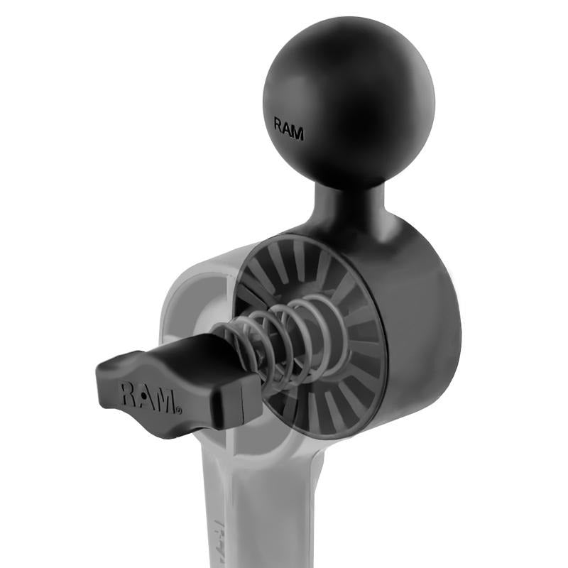 RAM Ball Adapter with female RAM ROD Ratchet (RAM-114BGU) (sku 55104) - BuyBits Ltd UK