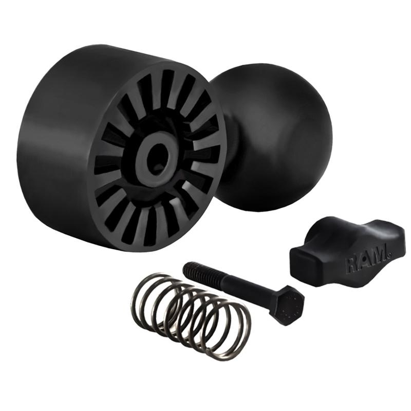 RAM Ball Adapter with female RAM ROD Ratchet (RAM-114BGU) (sku 55104) - BuyBits Ltd UK