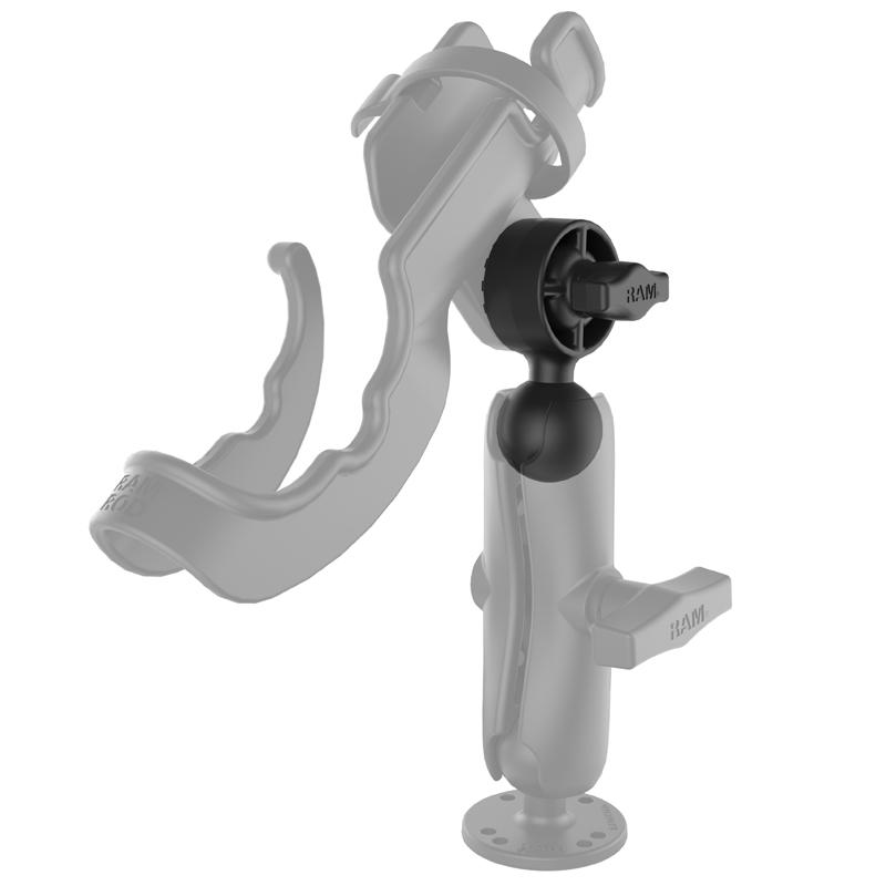 RAM Ball Adapter with Male RAM ROD Ratchet (RAM-114BTU) (sku 55129) - BuyBits Ltd UK