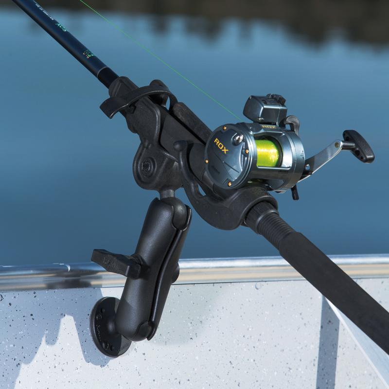 RAM ROD Fishing Rod Double Ball Mount for Saltwater (RAM-117SWU) (sku 54693) - BuyBits Ltd UK