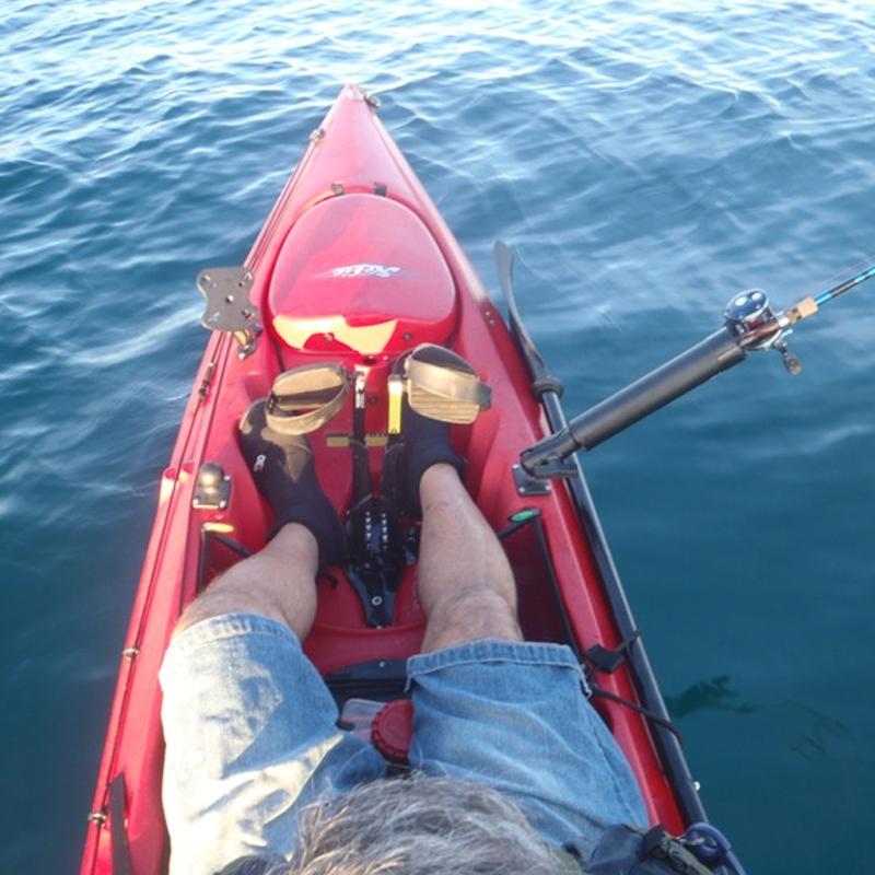 RAM Tube Fishing Rod Holder with Rectangular Ball Base (RAM-119-23U) (sku 54690) - BuyBits Ltd UK