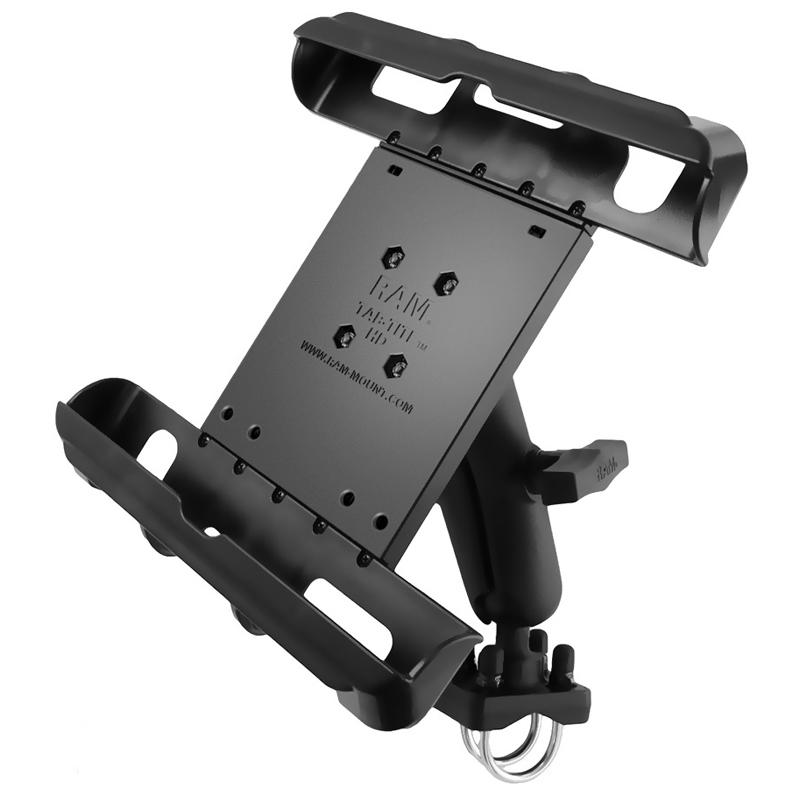 RAM X-Grip for 7"-8" Tablets with RAM Stubby Cup Holder Base (RAM-138-235-TAB17U) (sku 51046) - BuyBits Ltd UK
