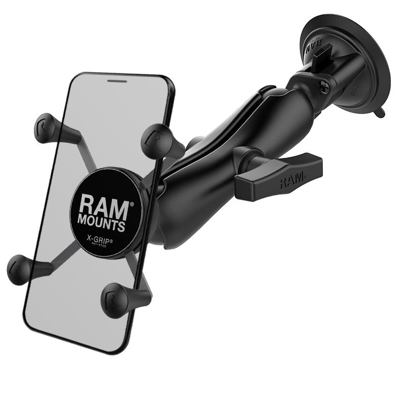 RAM X-Grip Phone Mount with RAM Twist-Lock Suction Cup (RAM-166-UN7U) (sku 50945) - BuyBits Ltd UK
