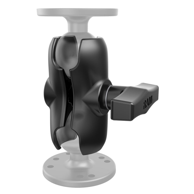 RAM Double Socket Arm (RAM-201U-B) (sku 6145)