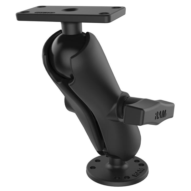 RAM Drill-Down Double Ball Mount for Humminbird Helix 5 (RAM-202-153-202UB) (sku 54472) - BuyBits Ltd UK