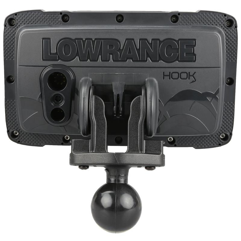 RAM Large Ball Adapter for Lowrance Hook² &amp; Reveal Series (RAM-202-LO12) (sku 55065) - BuyBits Ltd UK