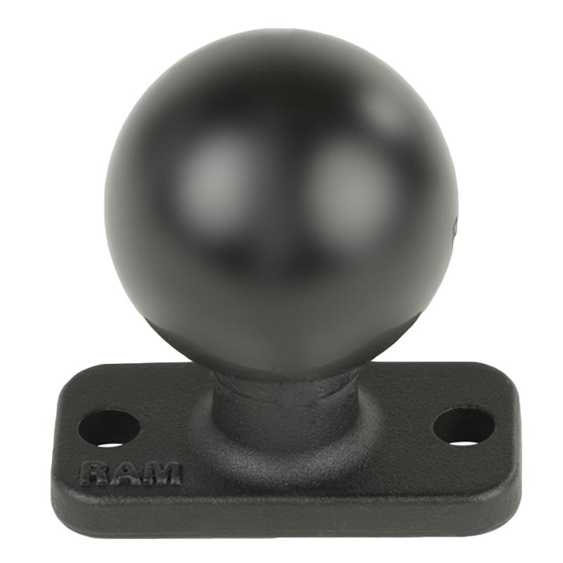 RAM Ball Base with 1.5" 2-Hole Pattern (RAM-202U-12) (sku 55062) - BuyBits Ltd UK