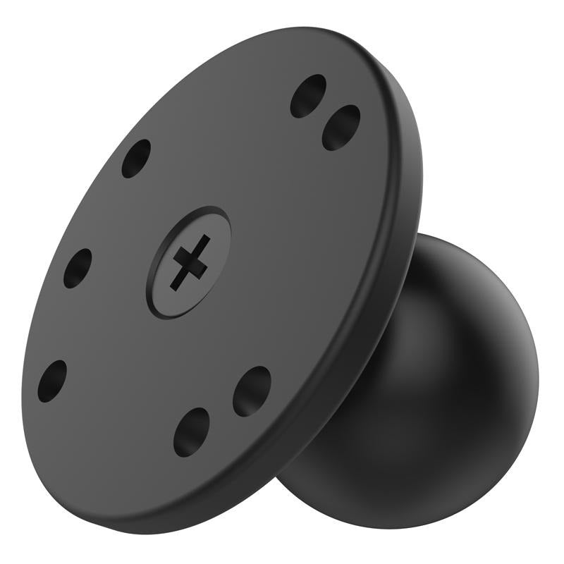 RAM Round Plate with Ball &amp; Steel Reinforced Bolt (RAM-202U-IN1) (sku 55060) - BuyBits Ltd UK