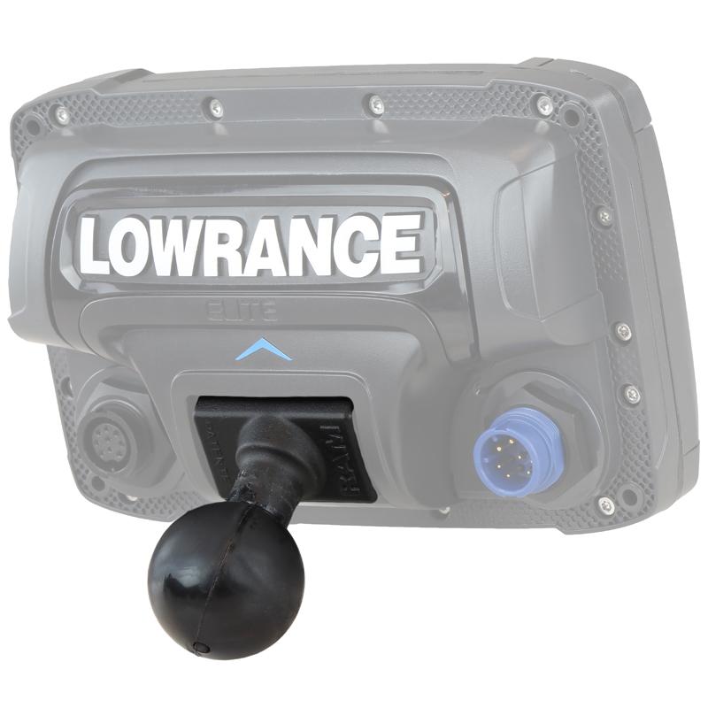 RAM  Quick Release Ball Adapter for Lowrance Elite 5 &amp; 7 Ti + More (RAM-202U-LO11) (sku 54829) - BuyBits Ltd UK