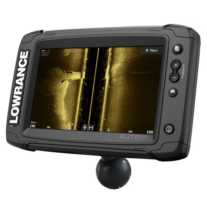 RAM  Quick Release Ball Adapter for Lowrance Elite 5 &amp; 7 Ti + More (RAM-202U-LO11) (sku 54829) - BuyBits Ltd UK