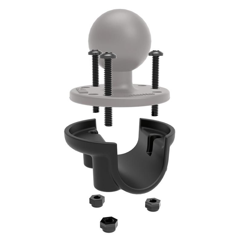 RAM Rail Adapter Kit for Round Bases (RAM-233U) (sku 54822) - BuyBits Ltd UK