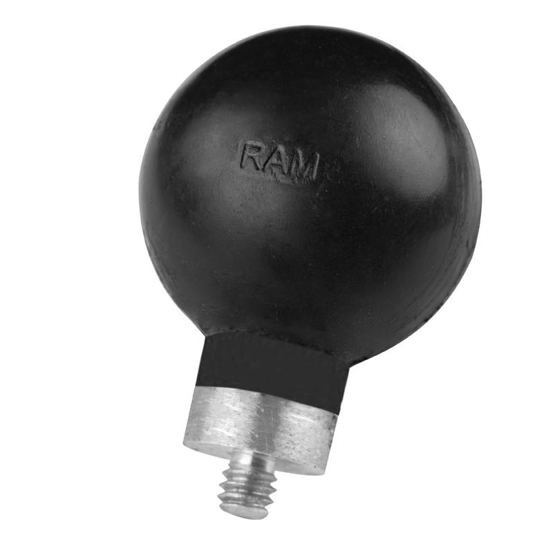 RAM Ball Adapter with 1-4"-20 Threaded Post (RAM-237U) (sku 55066) - BuyBits Ltd UK