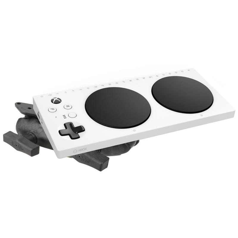 RAM Wheelchair Arm Mount for Xbox Adaptive Controller (RAM-238-WCT-2-MS2) (sku 53799) - BuyBits Ltd UK