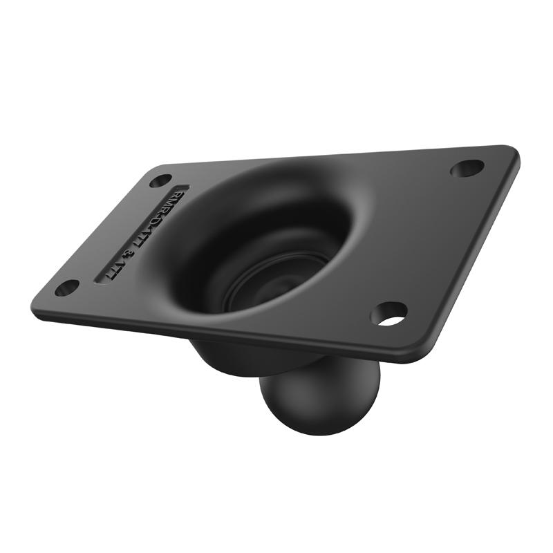 RAM 50x100mm Half VESA Plate with Ball (RAM-243U) (sku 55098) - BuyBits Ltd UK