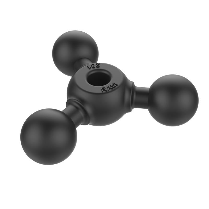 RAM Triple Ball Adapter (RAM-289U) (sku 55067) - BuyBits Ltd UK