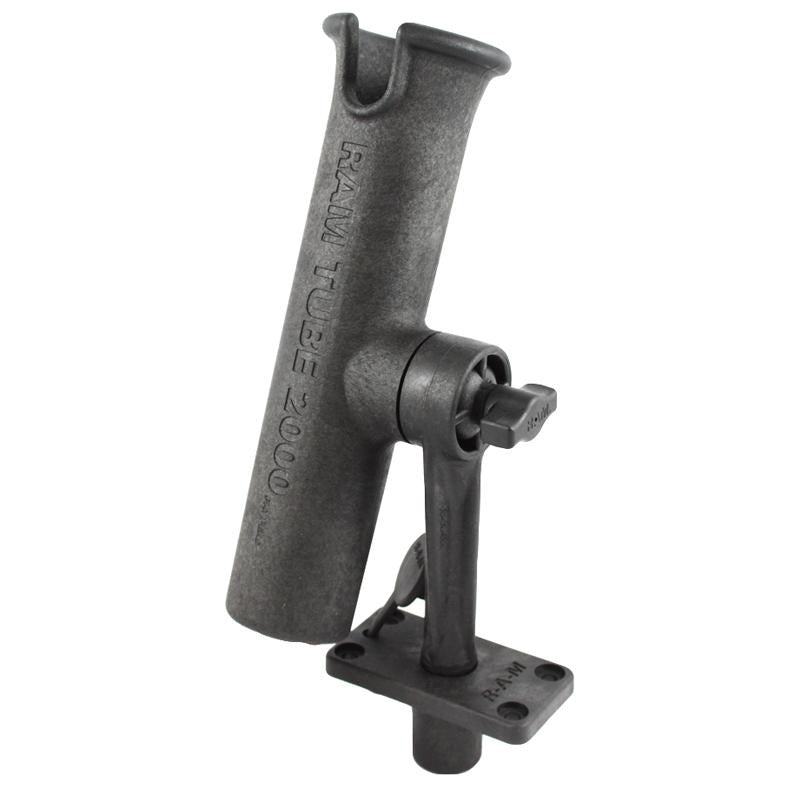 RAM Tube Fishing Rod Holder with Flush Base (RAM-301-FU) (sku 54667) - BuyBits Ltd UK