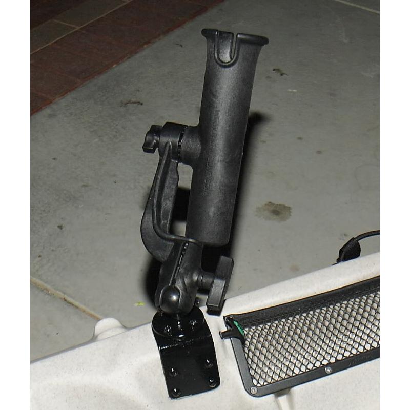 RAM Tube Fishing Rod Holder with Revolution Ratchet &amp; Salt Water Base (RAM-301-RBSWU) (sku 54688) - BuyBits Ltd UK