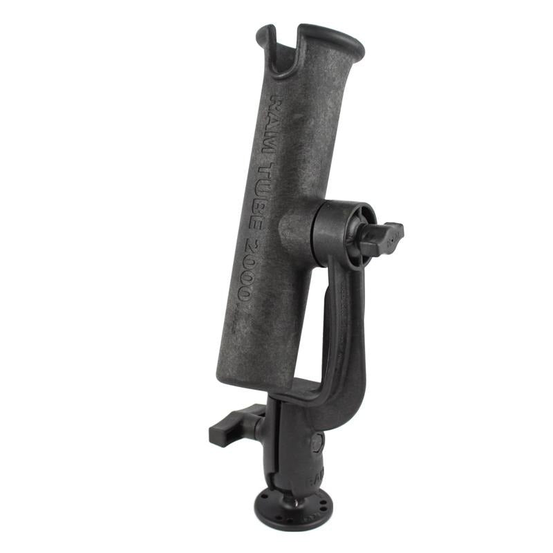 RAM Tube Fishing Rod Holder with Revolution Ratchet and Base (RAM-301-RBU) (sku 54680) - BuyBits Ltd UK