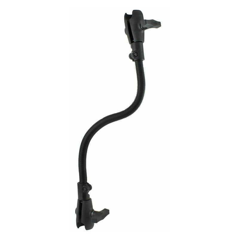 RAM Flex-Arm with 18" Aluminum Rod and Two Single Socket Arms (RAM-316-2U) (sku 53942) - BuyBits Ltd UK