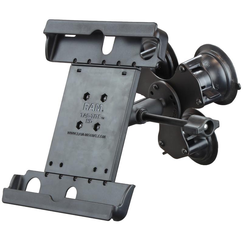 RAM Tab-Tite Mount with RAM Twist-Lock Triple Suction for 9" Tablets (RAM-333-224-1-ALA1-TAB20U) (sku 51008) - BuyBits Ltd UK