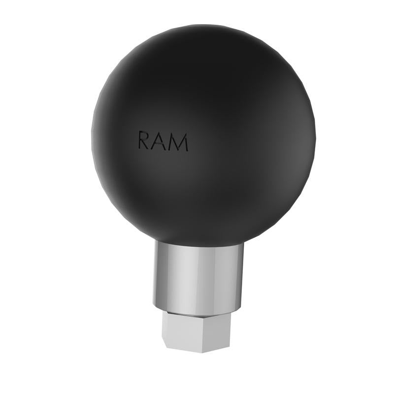 RAM Ball Adapter with 1-4" - 20" Female Threaded Hole and Hex Post (RAM-337U) (sku 55059) - BuyBits Ltd UK