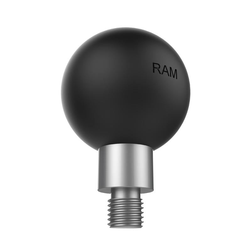 RAM Ball Adapter with M10 X 1.25" Threaded Post (RAM-349U) (sku 55064) - BuyBits Ltd UK