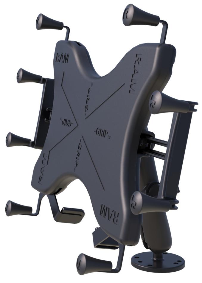 RAM X-Grip Drill-Down Double Ball Mount for 12" Tablets (RAM-B-101-C-UN11U) (sku 51011) - BuyBits Ltd UK