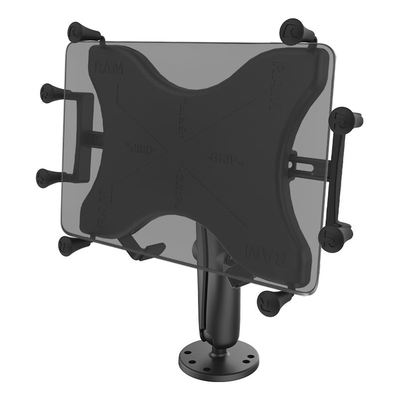 RAM X-Grip Drill-Down Double Ball Mount for 9"-10" Tablets (RAM-B-101-C-UN9U) (sku 54788) - BuyBits Ltd UK