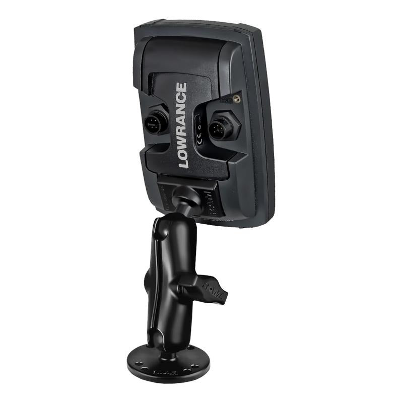 RAM Double Ball Mount for Lowrance Elite-5 &amp; Elite-7 Ti (RAM-B-101-LO11) (sku 54650) - BuyBits Ltd UK