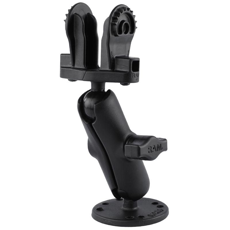 RAM Double Ball Mount for Lowrance Hook² &amp; Reveal Series (RAM-B-101-LO12) (sku 54649) - BuyBits Ltd UK