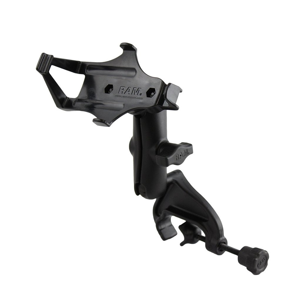 RAM Double Ball Yoke Clamp Mount for Garmin GPSMAP 176, 396, 496 + More (RAM-B-121-GA7U) (sku 54223) - BuyBits Ltd UK