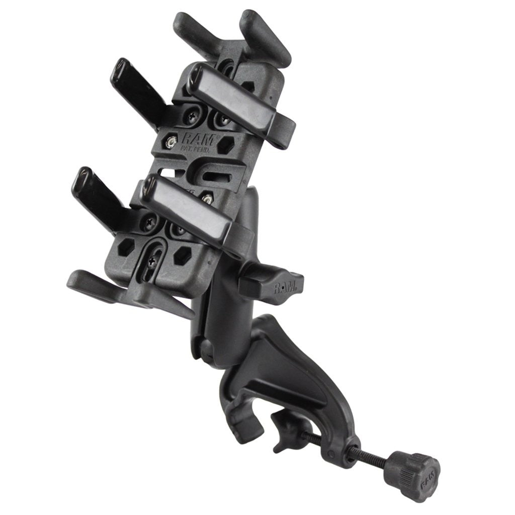 RAM Finger-Grip Universal Holder with Yoke Clamp Base (RAM-B-121-UN4U) (sku 54183) - BuyBits Ltd UK