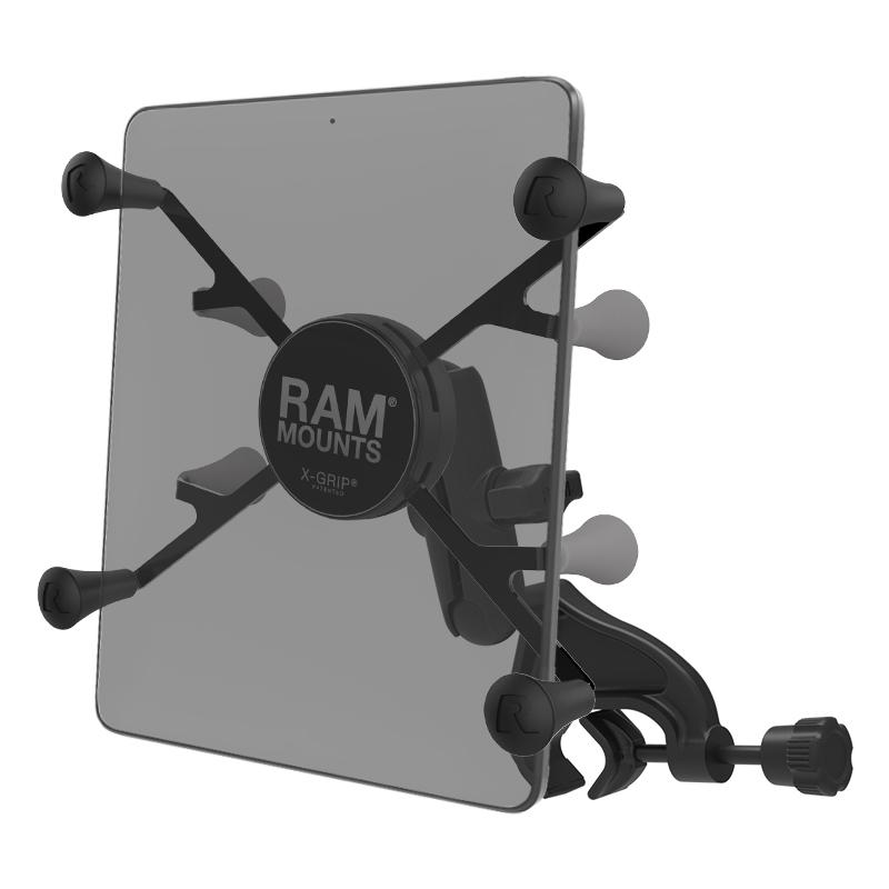 RAM X-Grip Mount with Yoke Clamp Base for 7"-8" Tablets (RAM-B-121-UN8U) (sku 51080) - BuyBits Ltd UK