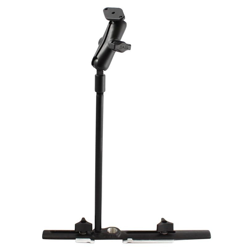 RAM Cessna Seat Rail Mount with 12" Flex Arm and Diamond Plate (RAM-B-131-238) (sku 54855) - BuyBits Ltd UK