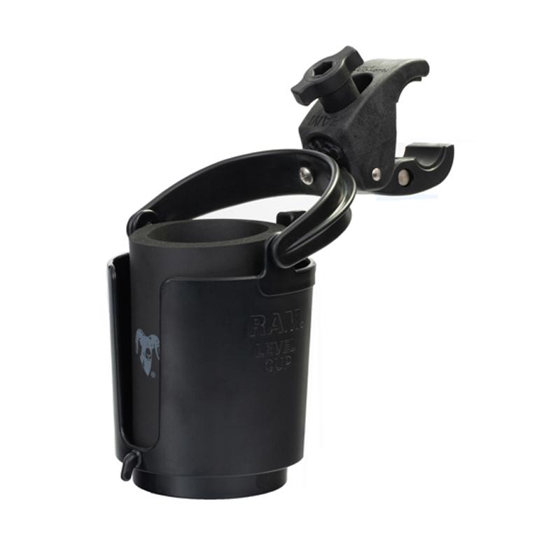 RAM Level Cup 16oz Drink Holder with RAM® Tough-Claw Mount (RAM-B-132-400) (sku 54094) - BuyBits Ltd UK