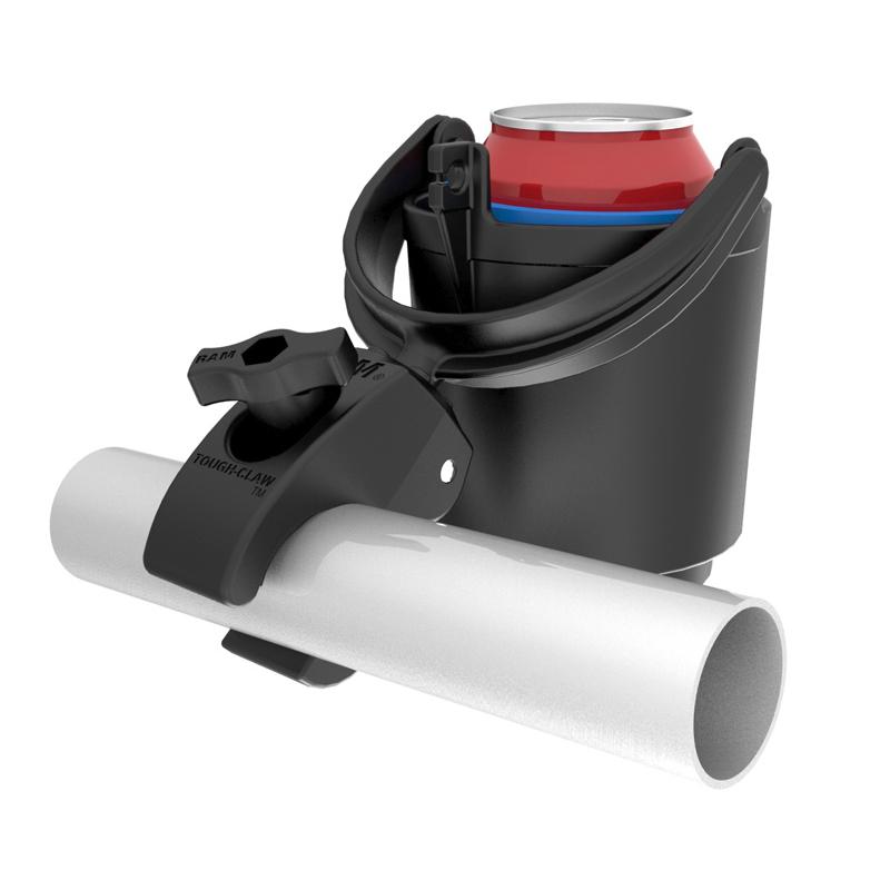 RAM Level Cup 16oz Drink Holder with RAM® Tough-Claw Mount (RAM-B-132-400) (sku 54094) - BuyBits Ltd UK