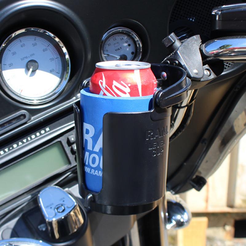 RAM Level Cup 16oz Drink Holder with RAM® Tough-Claw Mount (RAM-B-132-400) (sku 54094) - BuyBits Ltd UK