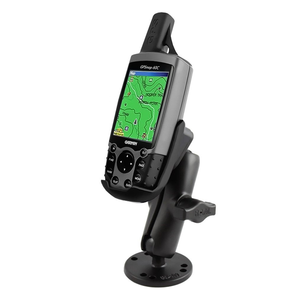 RAM Drill-Down Mount for Garmin GPSMAP 60 Series + More (RAM-B-138-GA12U) (sku 54768) - BuyBits Ltd UK