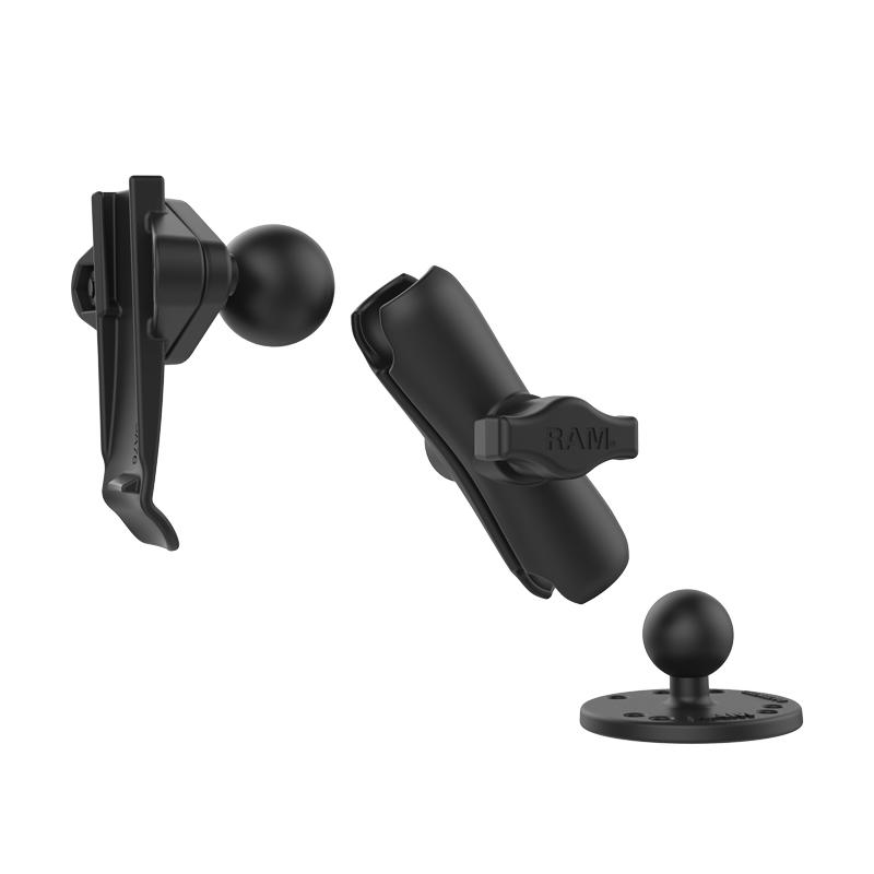 RAM Drill-Down Mount with Garmin Spine Clip Holder (RAM-B-138-GA76U) (sku 54878) - BuyBits Ltd UK