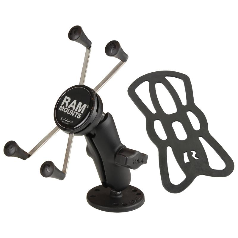 RAM X-Grip Large Phone Mount with Drill-Down Base (RAM-B-138-UN10) (sku 50911) - BuyBits Ltd UK