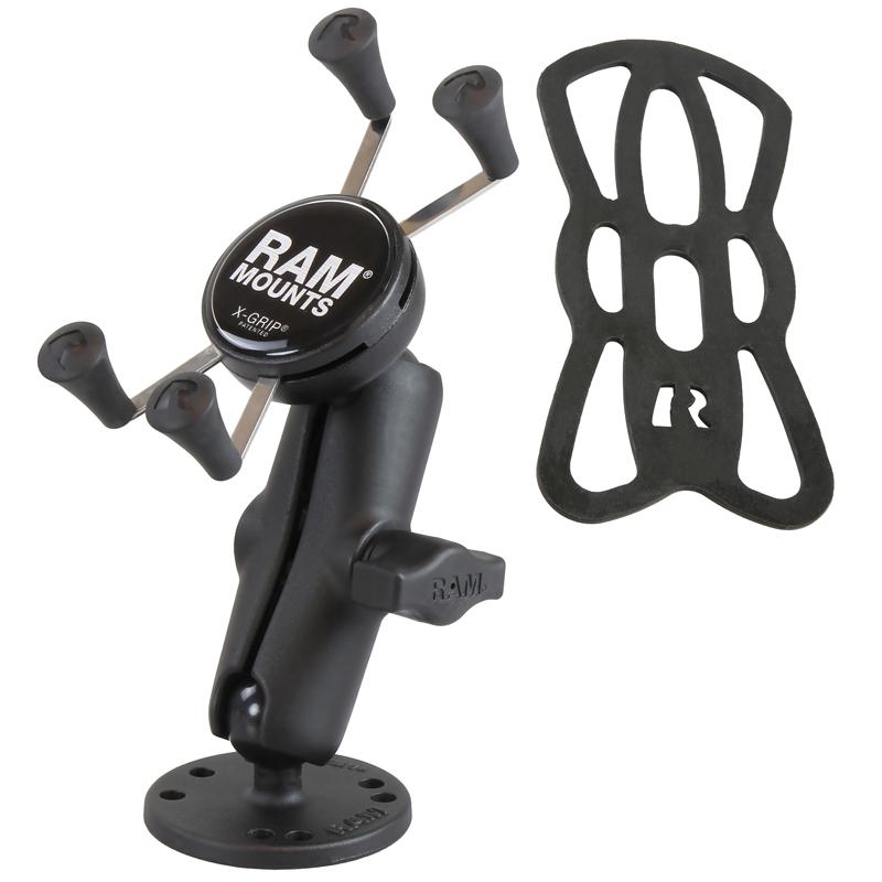 RAM X-Grip Phone Mount with Drill-Down Base (RAM-B-138-UN7U) (sku 50909) - BuyBits Ltd UK